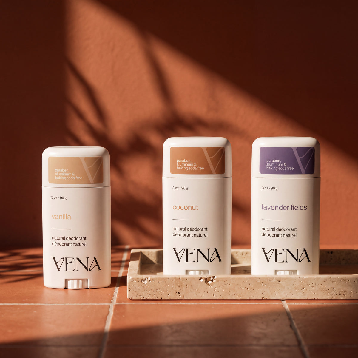 Natural Deodorant Discovery Trio Bundle