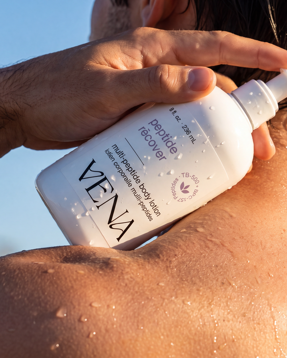Peptide Recover Body Lotion | TB-500 + BPC-157 Multi-Peptide Serum