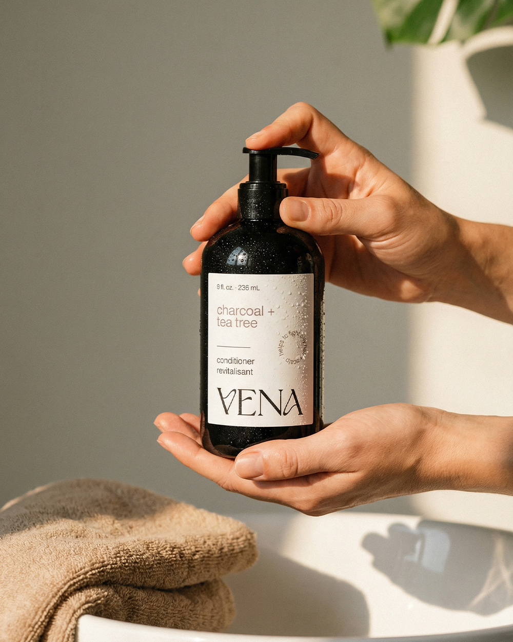 Charcoal + Tea Tree Conditioner (Oily Hair + Scalp)