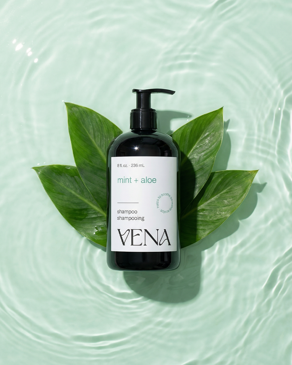 Mint + Aloe Shampoo (For Sensitive Scalps)