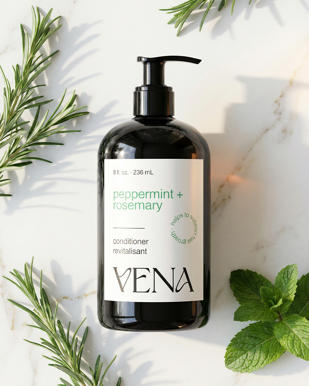 Peppermint + Rosemary Conditioner (For Growth)