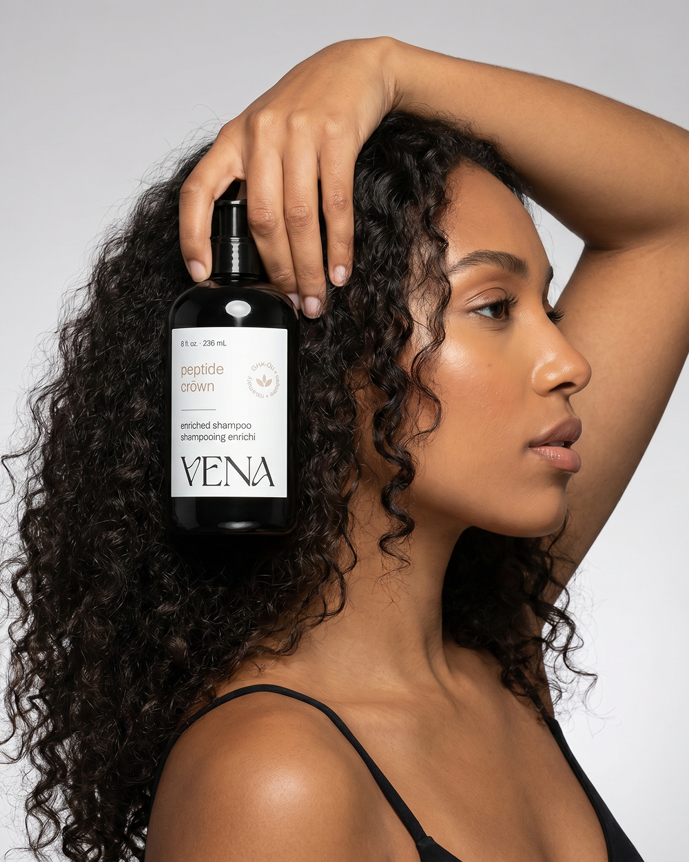 Peptide Crown Shampoo | GHK-Cu Multi-Peptide Hair Growth Shampoo