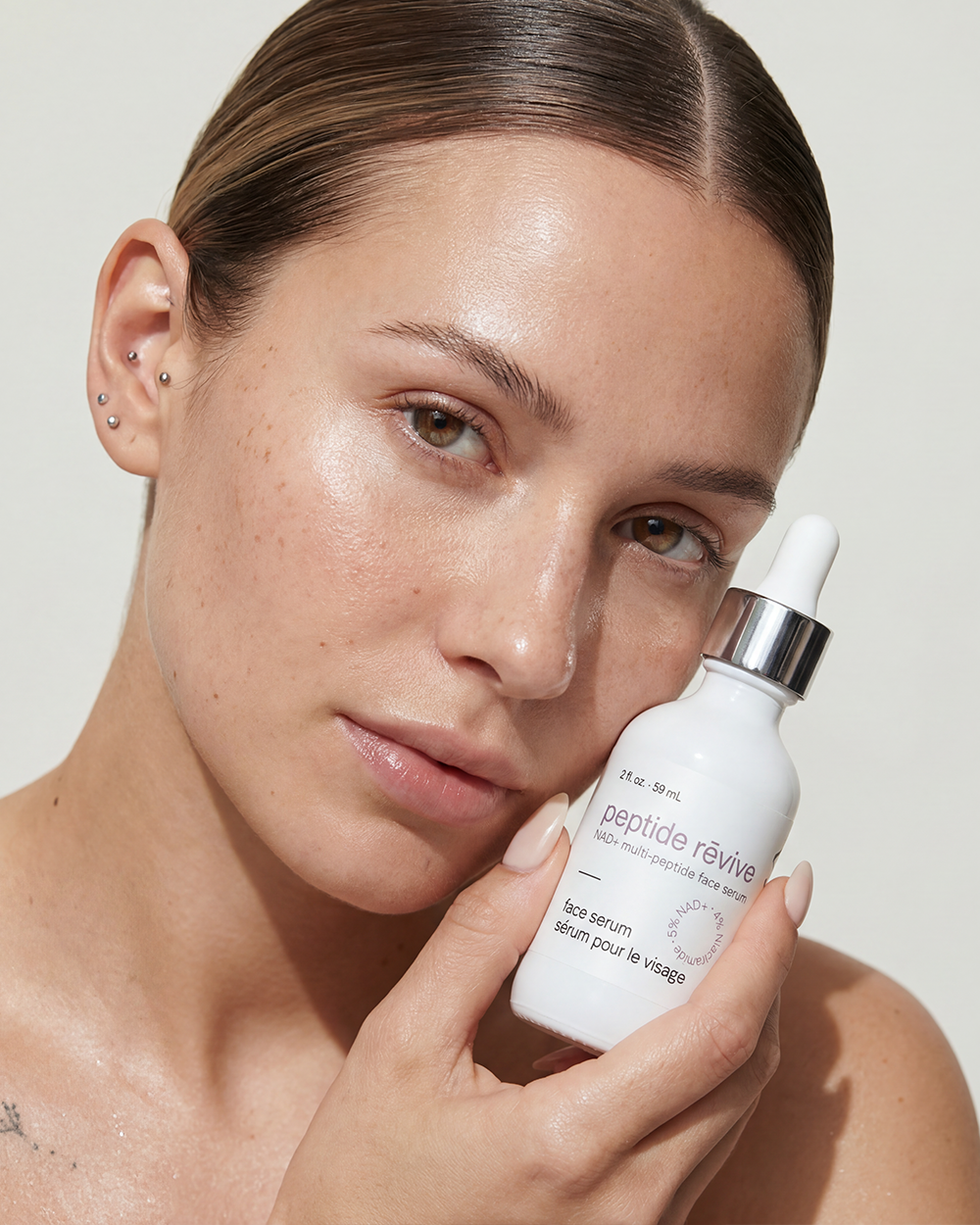 Peptide Revive Face Serum | 5% NAD+ Multi-Peptide Serum