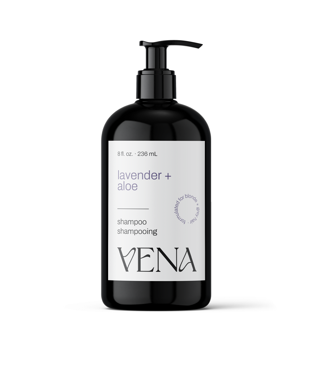 Lavender + Aloe Shampoo (For Blonde + Grey)