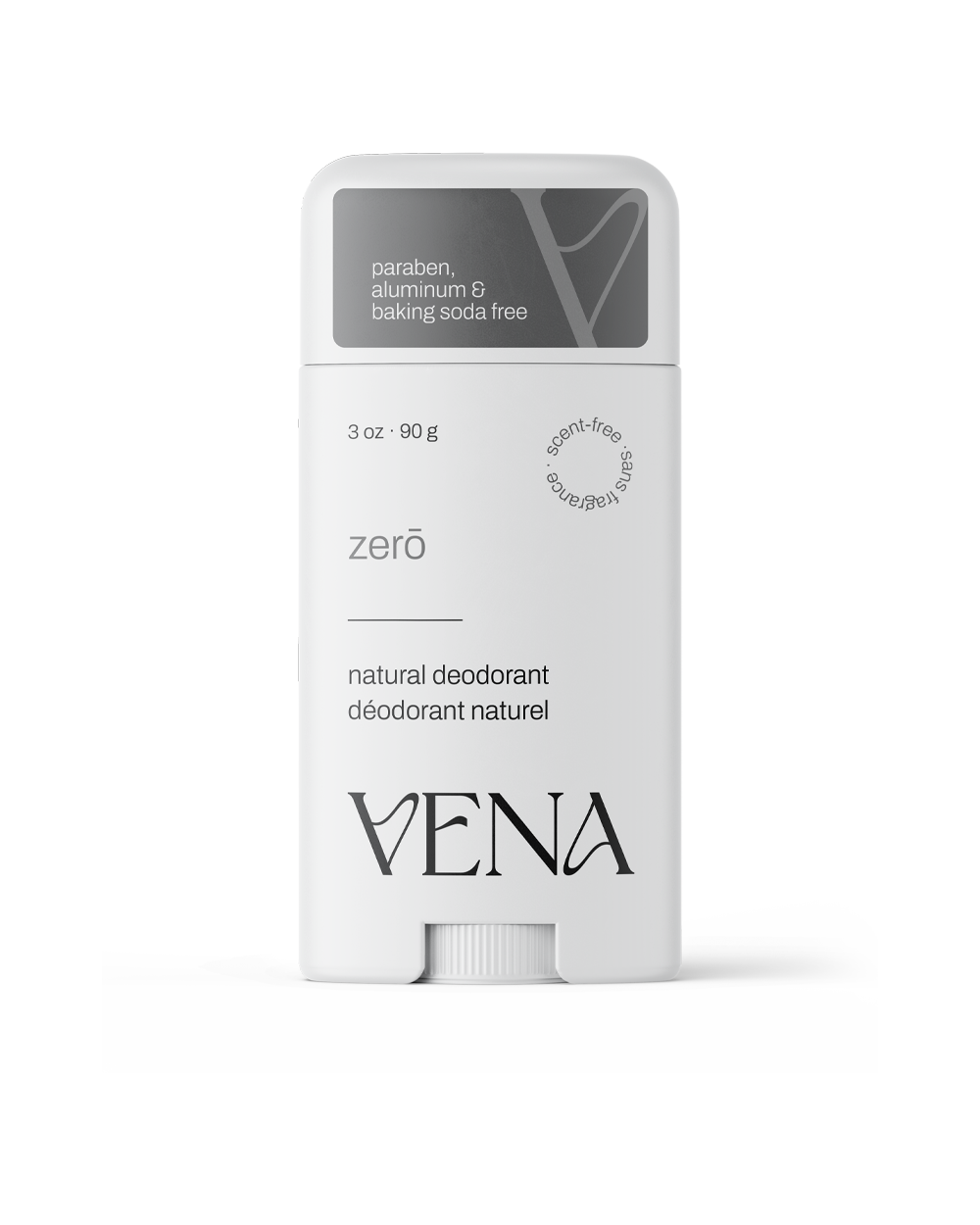 Zero Natural Deodorant (Scent-Free)